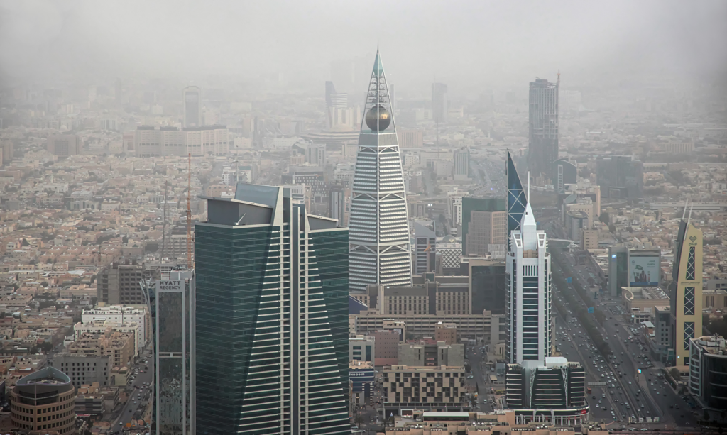 Gulf Cooperation Council: Dubai aerial view